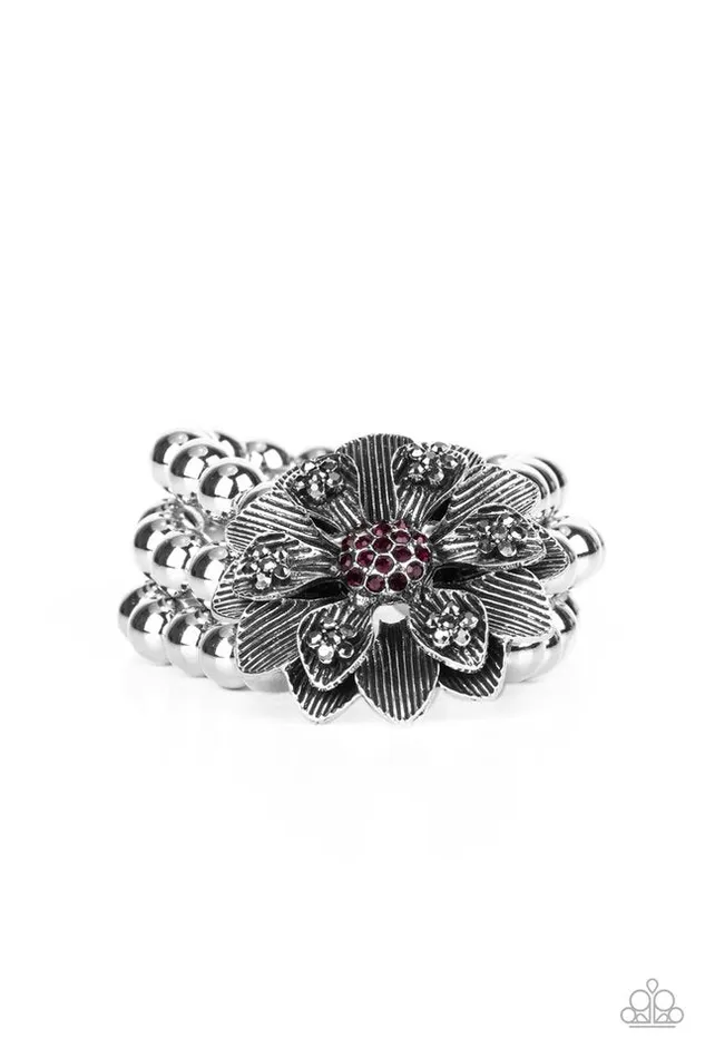 Bracelets Paparazzi Jewelry Paparazzi Bracelet Botanical Bravado Purple Bracelets Paparazzi Jewelry Paparazzi Bracelet Botanical Bravado Purple