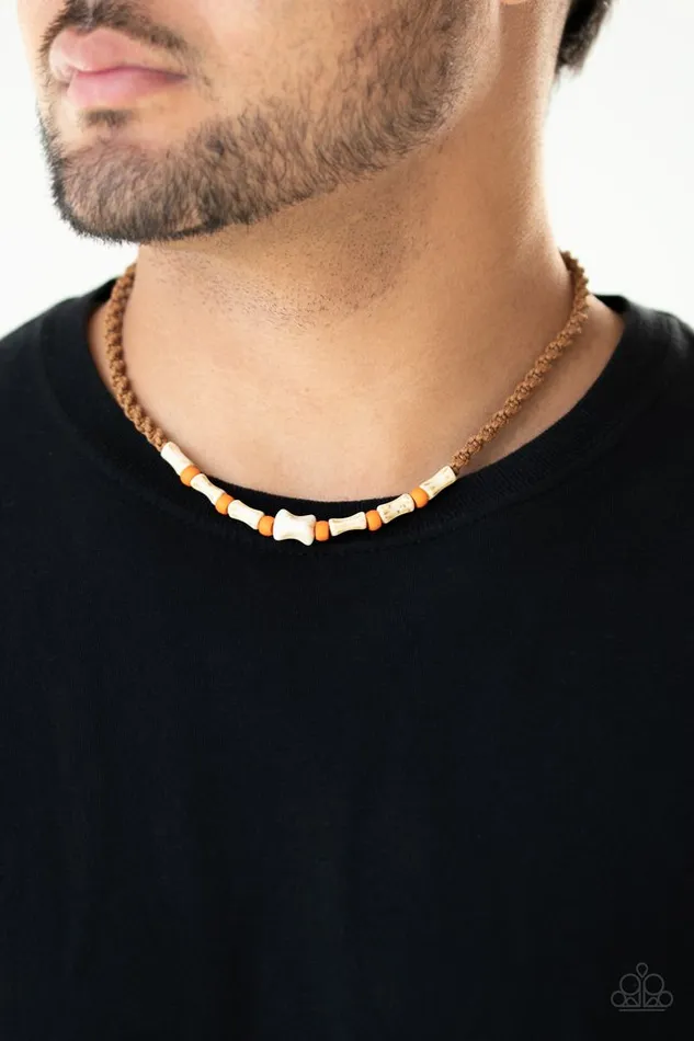Necklaces Paparazzi Jewelry Paparazzi Necklace Beach Shark Orange