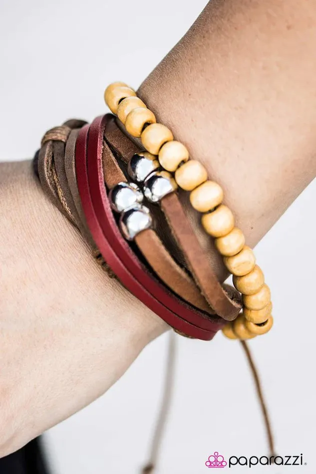 Paparazzi Bracelet KNOTTY By Nature Multi Paparazzi Jewelry Bracelets