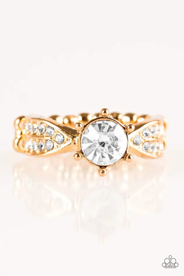 Paparazzi Ring All FUNDS and Games Gold Paparazzi Jewelry Rings