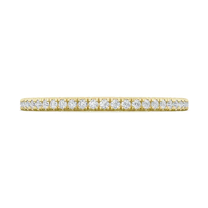 Rings Tacori Tacori 18K Yellow Gold 17mm Diamond Band