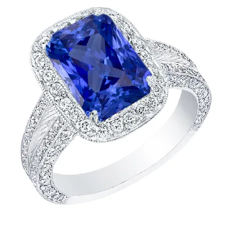 Rings HarryChadEntcom Round Natural Earth Mined Diamond Halo Radiant Sapphire Ring Split Milgrain Shank 5 Carats Rings HarryChadEntcom Round Natural Earth Mined Diamond Halo Radiant Sapphire Ring Split Milgrain Shank 5 Carats