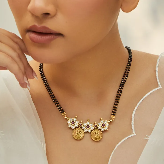 Divine lakshmi Silver Mangalsutra SILVER Rings