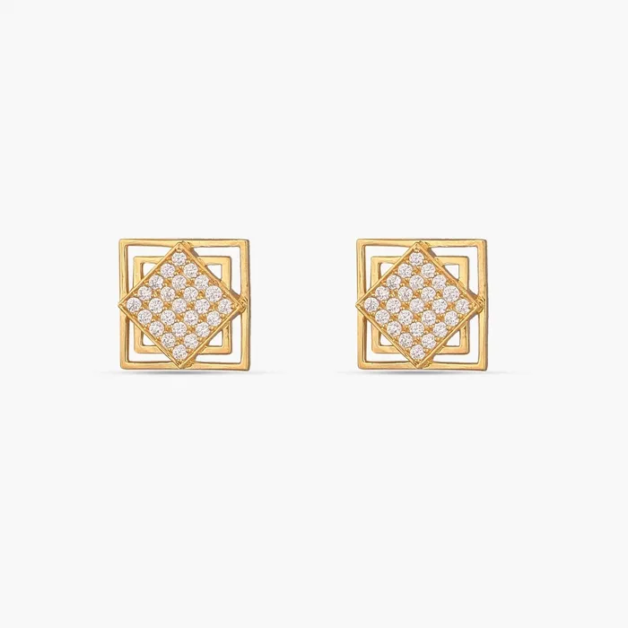 SILVER Rings Lynn Classic CZ Silver Studs