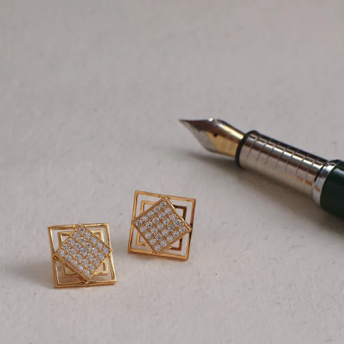 SILVER Rings Lynn Classic CZ Silver Studs