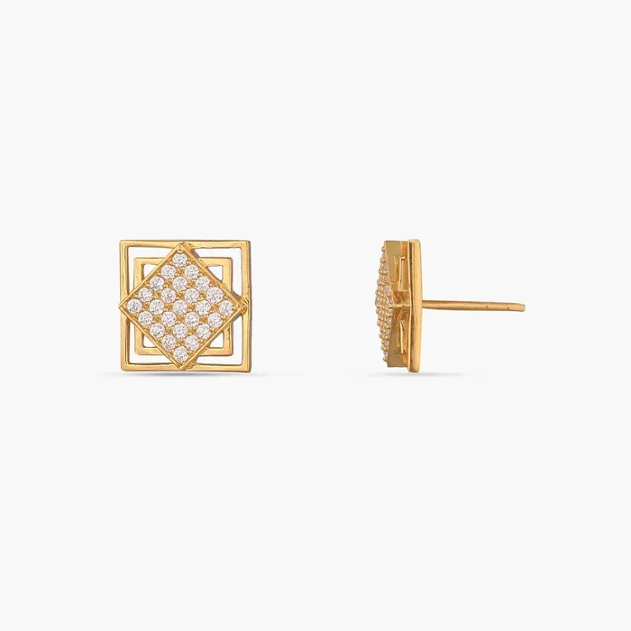 SILVER Rings Lynn Classic CZ Silver Studs