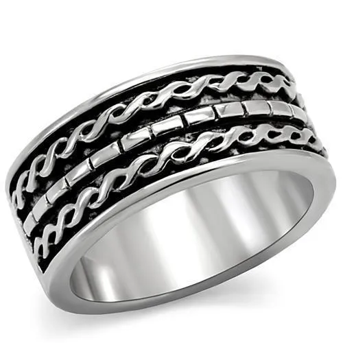 Alamode Rings TK158 High polished no plating Stainless Steel Ring with No Stone Alamode Rings TK158 High polished no plating Stainless Steel Ring with No Stone