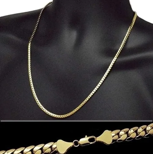 Bling Cartel Admin Necklaces 14K Gold Plated Miami Cuban Chain Necklace 24 x 5MM Bling Cartel Admin Necklaces 14K Gold Plated Miami Cuban Chain Necklace 24 x 5MM