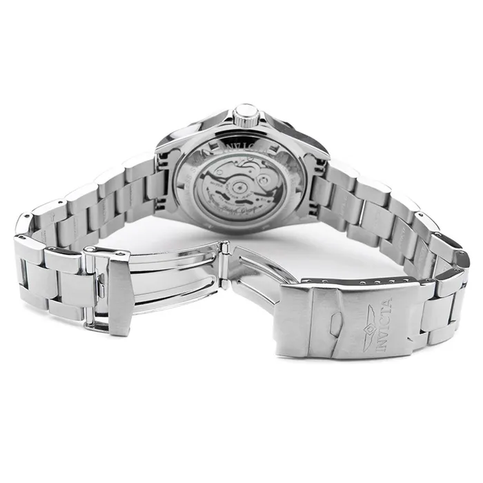 Bracelets Invicta Invicta 17041 Mens Pro Diver Silver Dial Stainless Steel Bracelet Automatic Dive Watch
