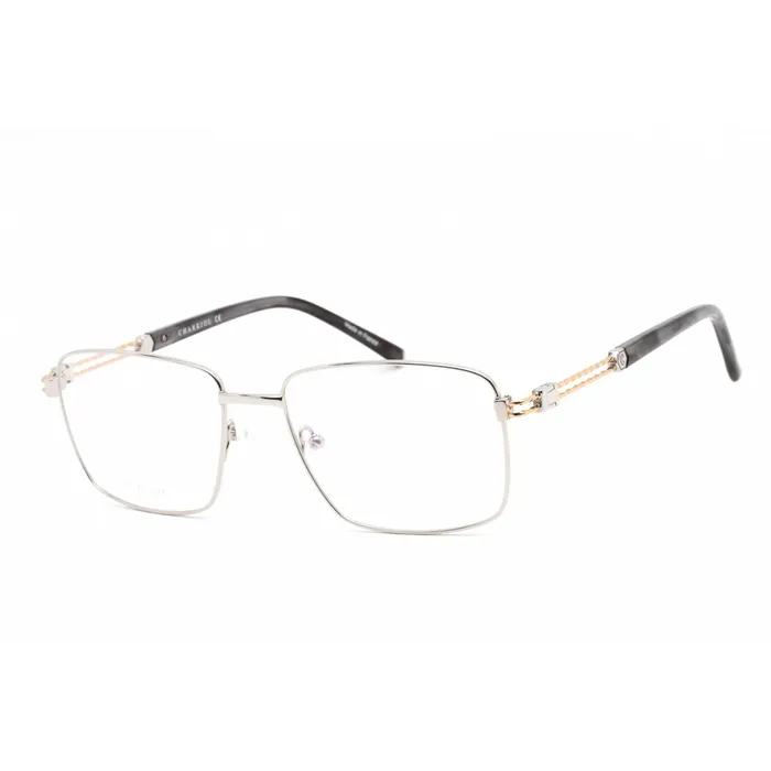 Charriol Rings Charriol Mens Eyeglasses Shiny SilverGold Titanium Square Frame PC75090 C02 Charriol Rings Charriol Mens Eyeglasses Shiny SilverGold Titanium Square Frame PC75090 C02
