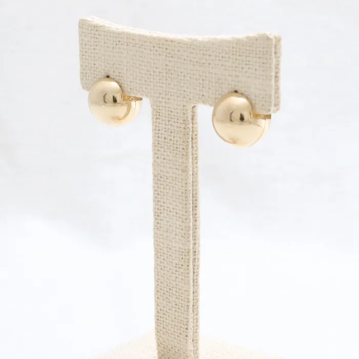 Earrings from J Shop Ball Shaped Hoop Earrings Large