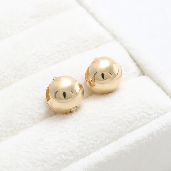 Earrings from J Shop Ball Shaped Hoop Earrings Large