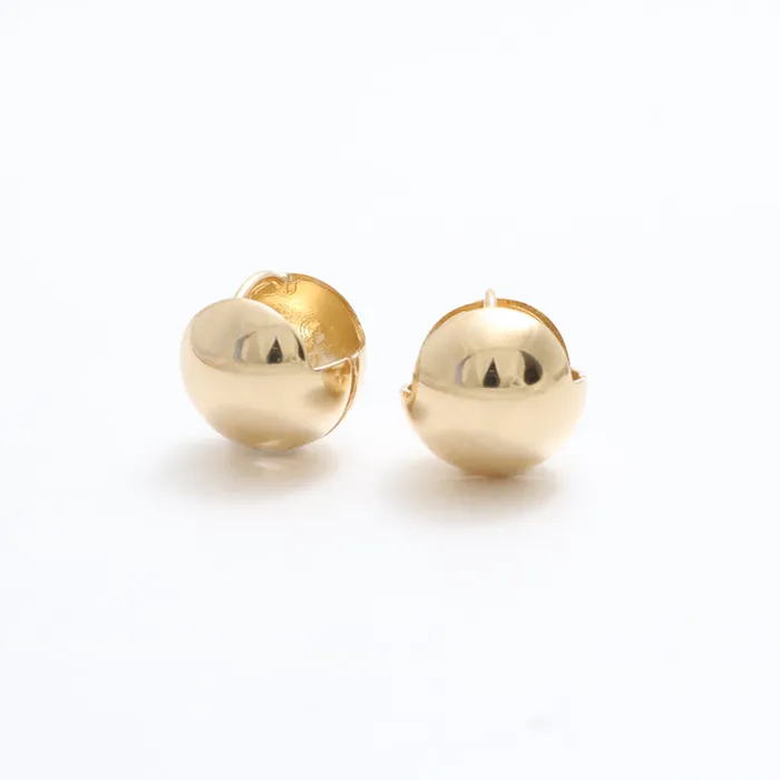 Earrings from J Shop Ball Shaped Hoop Earrings Large