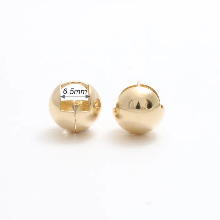 Earrings from J Shop Ball Shaped Hoop Earrings Large