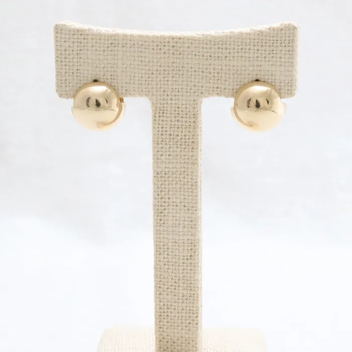 Earrings from J Shop Ball Shaped Hoop Earrings Large