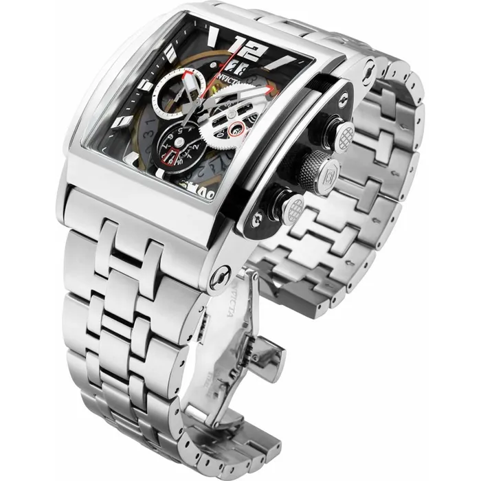 Invicta Bracelets Invicta Mens Quartz Watch Shaq Chronograph Silver Tone Steel Bracelet 33734 Invicta Bracelets Invicta Mens Quartz Watch Shaq Chronograph Silver Tone Steel Bracelet 33734