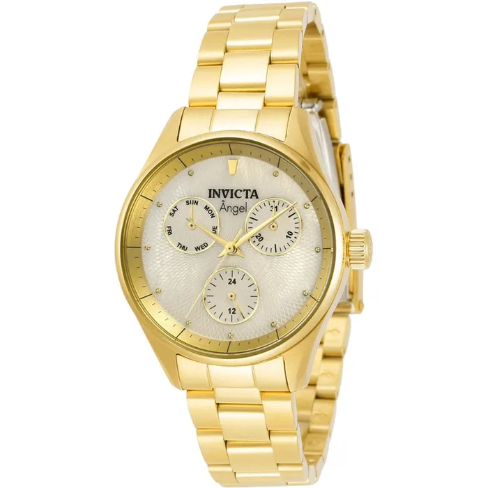 Invicta Bracelets Invicta Womens Watch Angel Quartz Yellow Gold Stainless Steel Bracelet 31364 Invicta Bracelets Invicta Womens Watch Angel Quartz Yellow Gold Stainless Steel Bracelet 31364