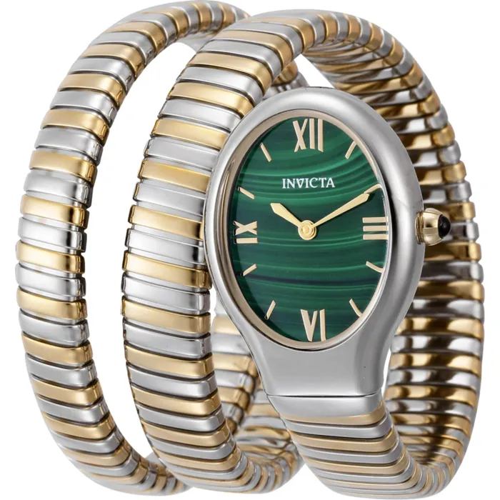 Invicta Bracelets Invicta Womens Watch Mayamar Steel Case Green Dial Two Tone Bracelet 44979 Invicta Bracelets Invicta Womens Watch Mayamar Steel Case Green Dial Two Tone Bracelet 44979