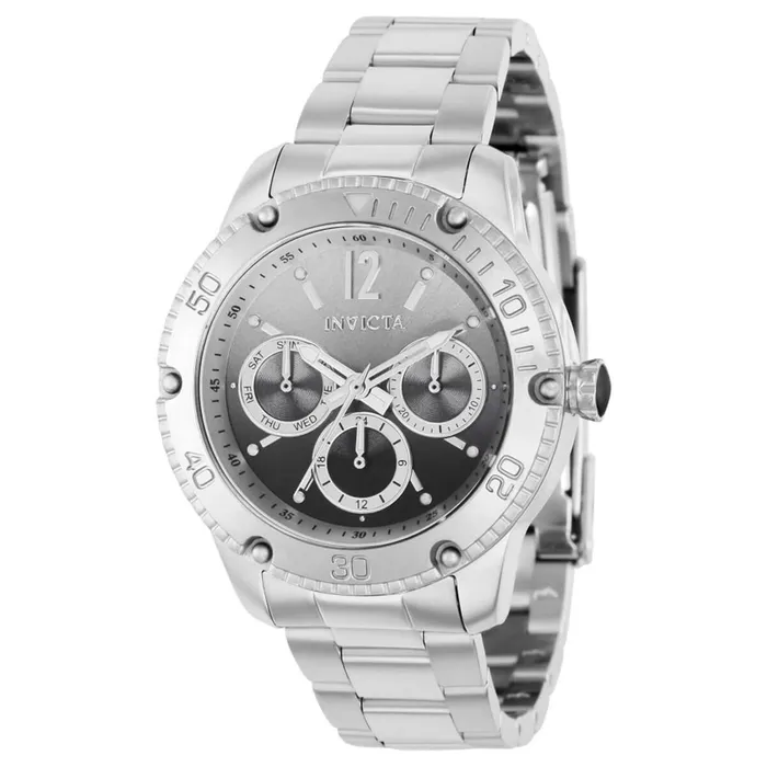 Invicta Invicta Womens Chronograph Watch Angel Black Dial Silver Tone Bracelet 27461 Bracelets Invicta Invicta Womens Chronograph Watch Angel Black Dial Silver Tone Bracelet 27461 Bracelets