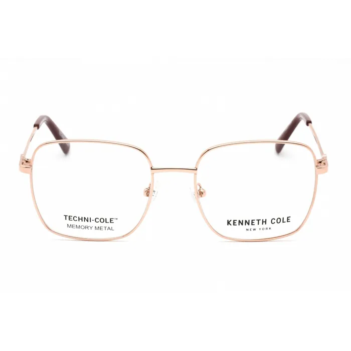Kenneth Cole New York Womens Eyeglasses Shiny Rose Gold Metal Frame KC0348 028 Kenneth Cole New York Earrings