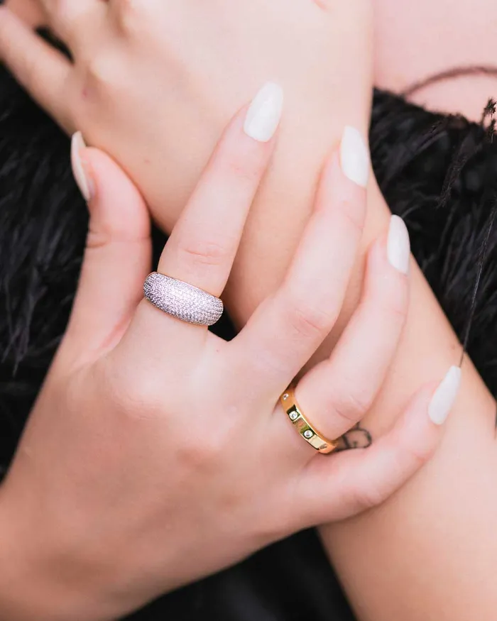 Penny Pairs Gloria Gold Ring Rings Penny Pairs Gloria Gold Ring Rings