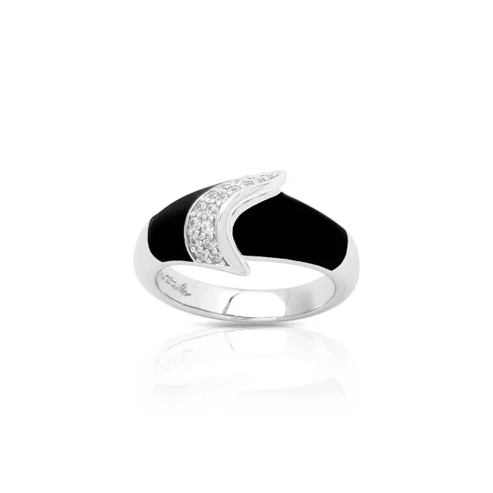 Rings Belle Etoile Belle Etoile Riva Ring Black