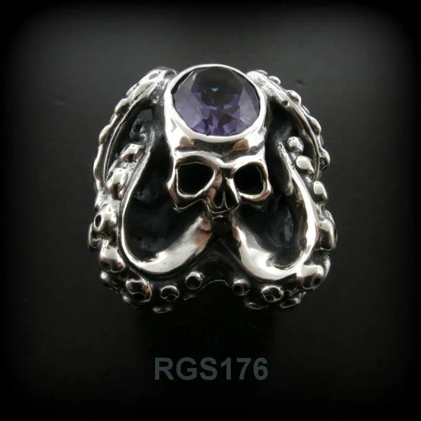 Rings DCJ Cthulhu Ring wStone