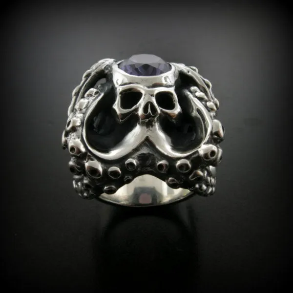Rings DCJ Cthulhu Ring wStone