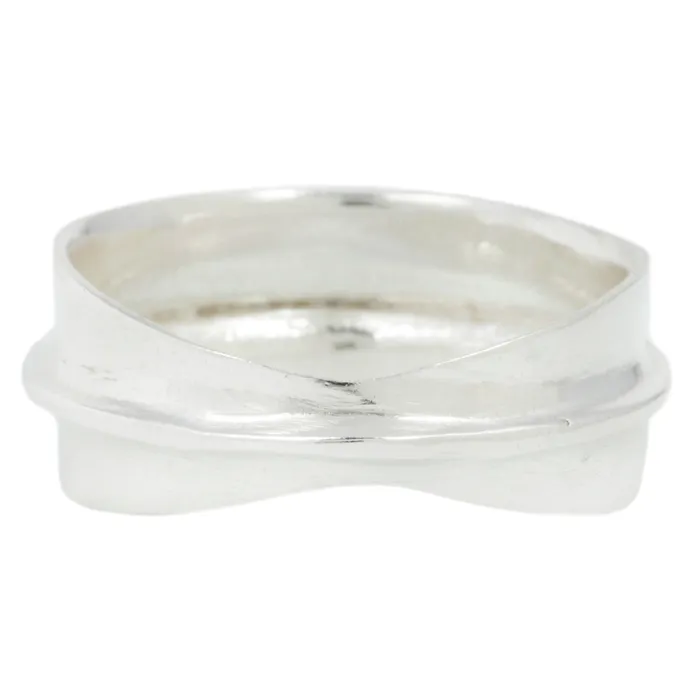 Rings Ladha Sahara Ridge Silver Ring