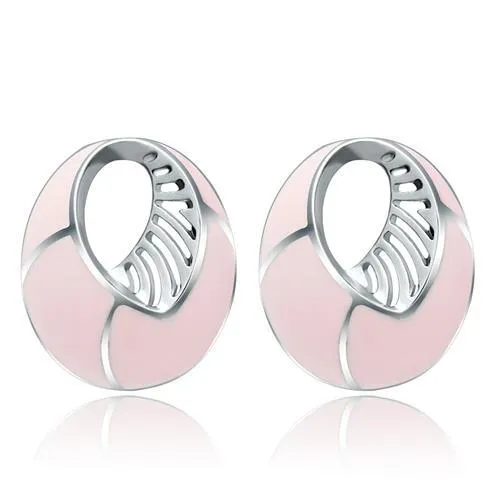 TK284 High polished no plating Stainless Steel Earrings with No Stone Alamode Earrings