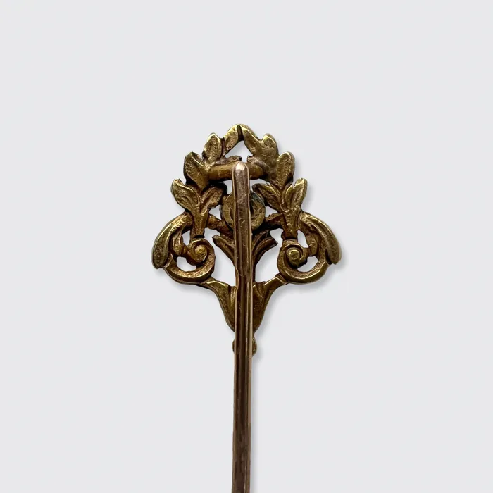 Victorian Yellow Gold Laurel Stickpin 21stfinds PreStyled Sets Victorian Yellow Gold Laurel Stickpin 21stfinds PreStyled Sets