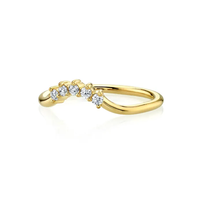 White Diamond Crown Ring Marrow Fine Rings White Diamond Crown Ring Marrow Fine Rings