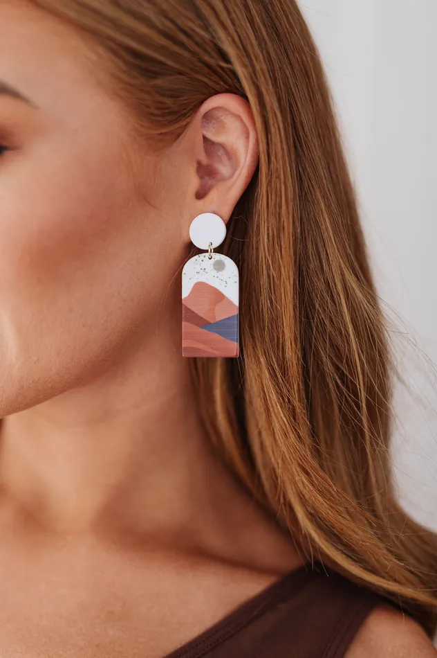 Earrings Ave Shops Climb Every Mountain Earrings