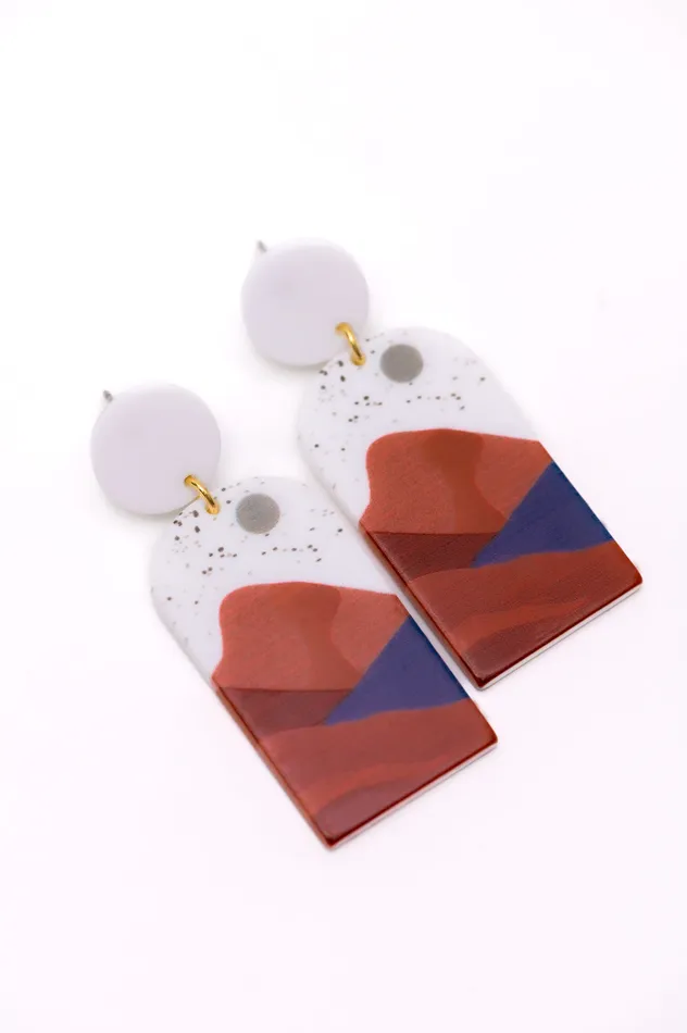 Earrings Ave Shops Climb Every Mountain Earrings