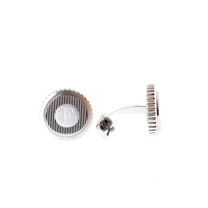 Ferre Milano Rings Ferre Milano Cufflinks Full Silver Color