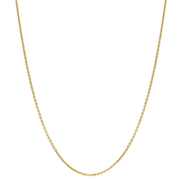 Italian Rolo Chain Necklace in Sterling Silver 3 Piece BERRICLE Necklaces