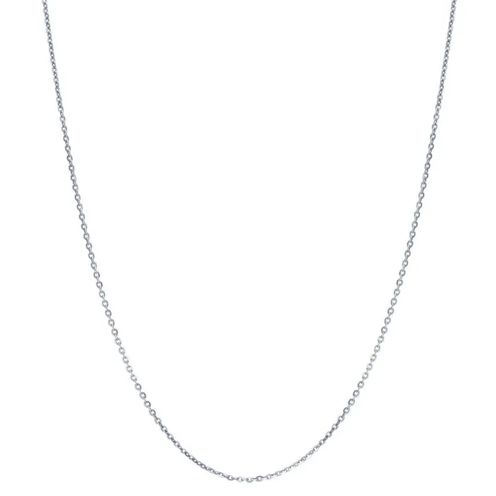 Italian Rolo Chain Necklace in Sterling Silver 3 Piece BERRICLE Necklaces