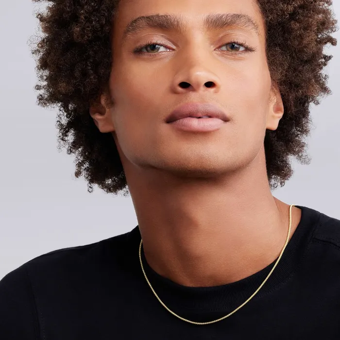 Necklaces Anthem 18K Gold Caviar Chain Necklace 2mm LAGOS Necklaces Anthem 18K Gold Caviar Chain Necklace 2mm LAGOS