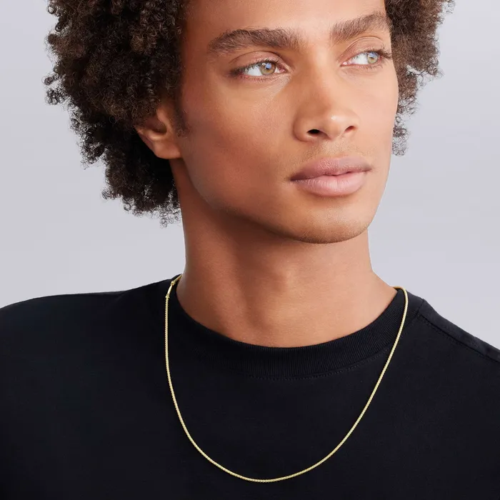 Necklaces Anthem 18K Gold Caviar Chain Necklace 2mm LAGOS Necklaces Anthem 18K Gold Caviar Chain Necklace 2mm LAGOS