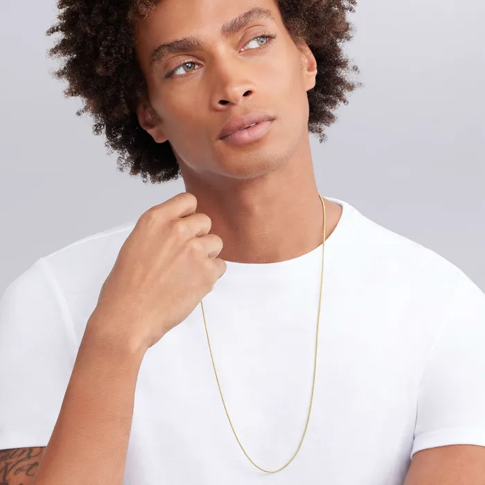 Necklaces Anthem 18K Gold Caviar Chain Necklace 2mm LAGOS Necklaces Anthem 18K Gold Caviar Chain Necklace 2mm LAGOS