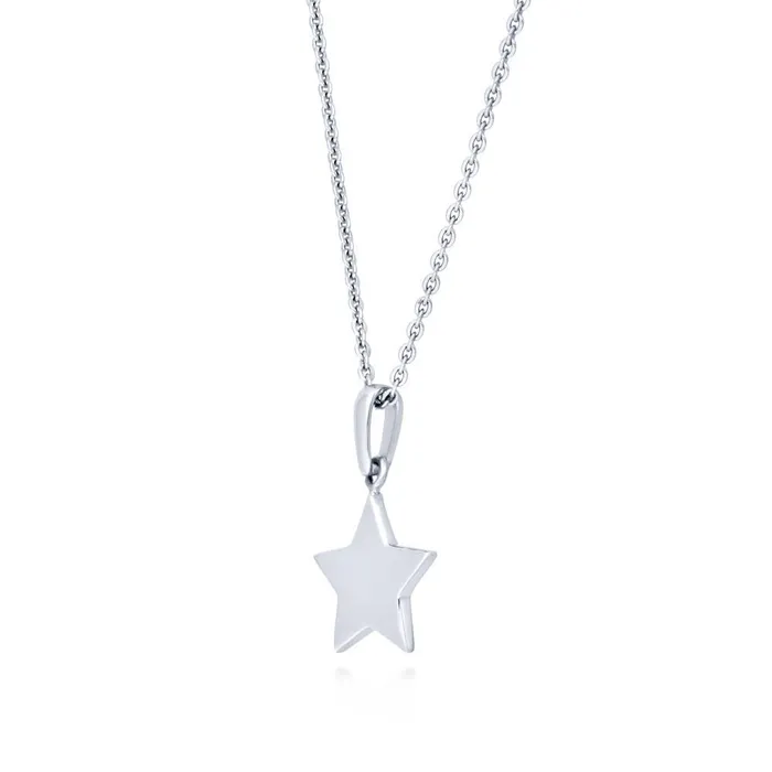 Star Necklace and Earrings in Sterling Silver BERRICLE Earrings