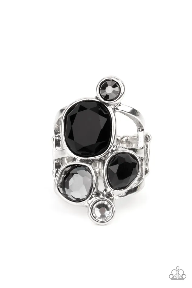 All Eyes On U Jewelry Paparazzi Accessories Demandingly Duchess Black Paparazzi Ring Rings All Eyes On U Jewelry Paparazzi Accessories Demandingly Duchess Black Paparazzi Ring Rings