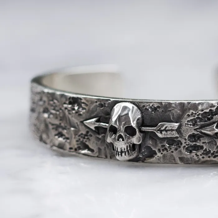 Bracelets 3 DEAD MEN BRACELET 925 STERLING SILVER Jess Zabala Jewelry