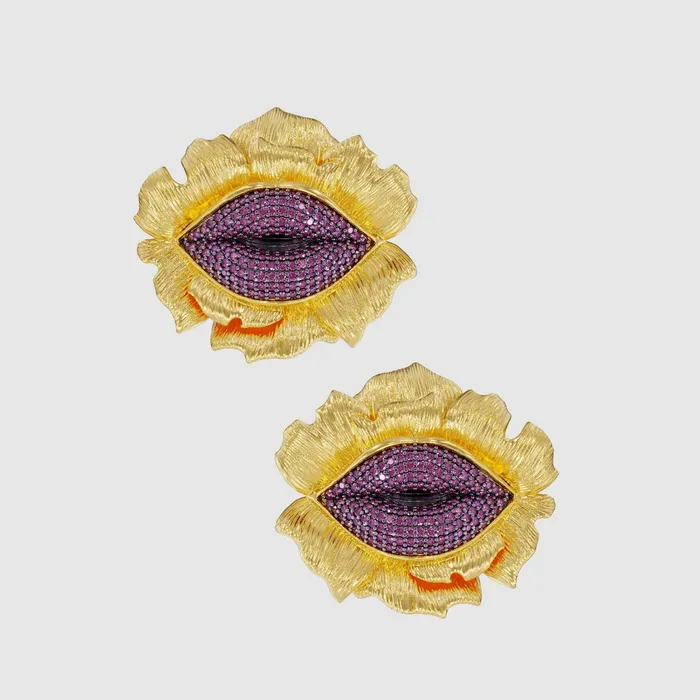 Naimah Earrings Talking Flower Earrings