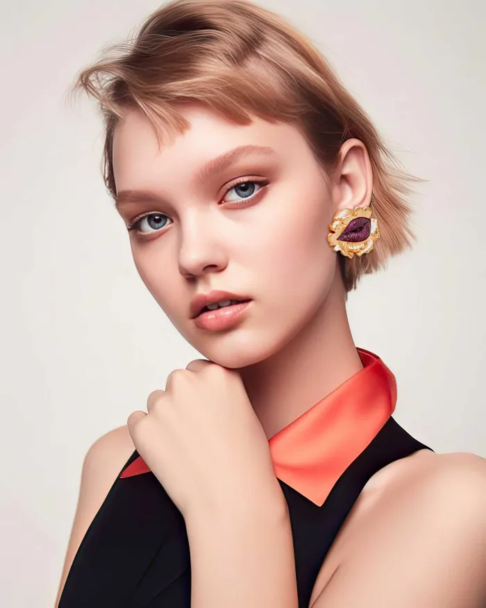 Naimah Earrings Talking Flower Earrings