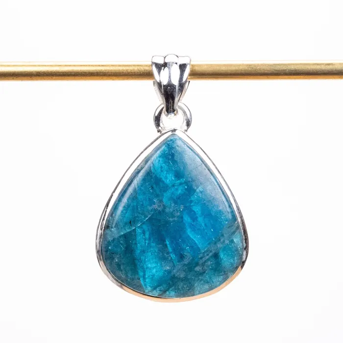 Necklaces InnerVision Crystals Apatite Pendant 747 g 34x21mm 925 Silver
