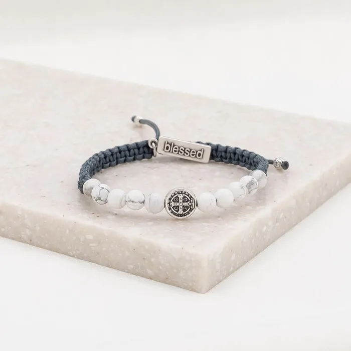 New Beginnings Gemstone Blessing Bracelet My Saint My Hero Bracelets
