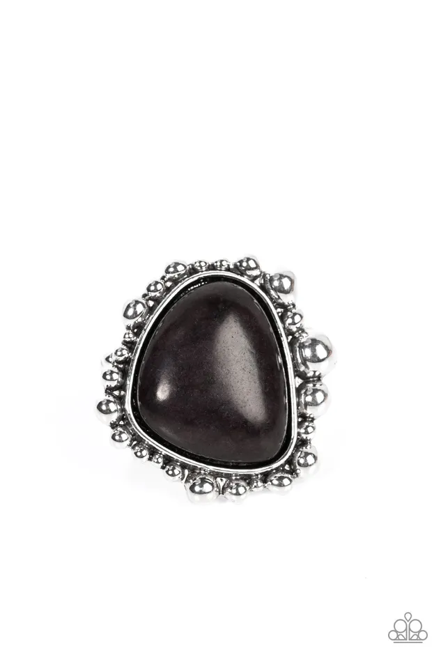Rings All Eyes On U Jewelry Paparazzi Accessories Dont DWELLER on It Black Paparazzi Ring Rings All Eyes On U Jewelry Paparazzi Accessories Dont DWELLER on It Black Paparazzi Ring