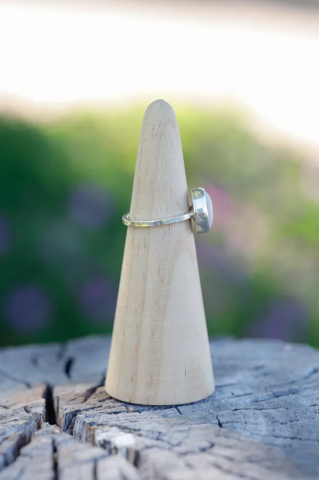 Small N Simple Jewelry Rings Raw Plume Agate Ring Size 65 Small N Simple Jewelry Rings Raw Plume Agate Ring Size 65