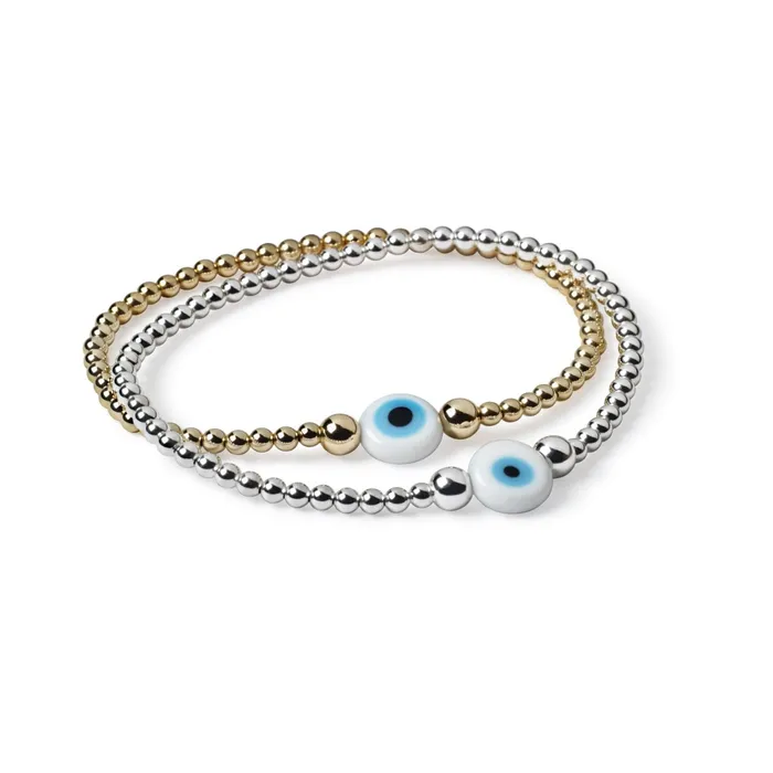 Suetables Bracelets Protection Eye Beaded Bracelet
